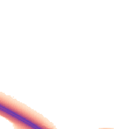 Night-time road noise heatmap for MK16 0HX