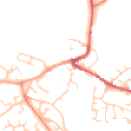 Daytime road noise heatmap for MK16 8DR