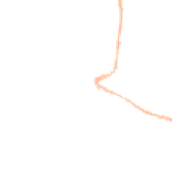 Night-time road noise heatmap for MK16 8DR