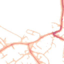 Daytime road noise heatmap for MK16 8EY