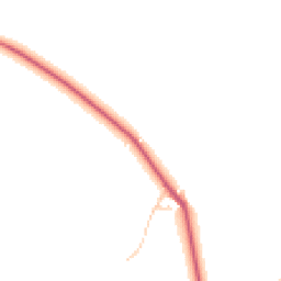 Daytime road noise heatmap for MK16 8LE