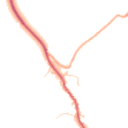 Daytime road noise heatmap for MK16 8LL