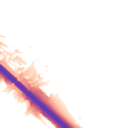 Night-time road noise heatmap for MK16 8LZ