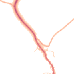 Daytime road noise heatmap for MK16 8NA