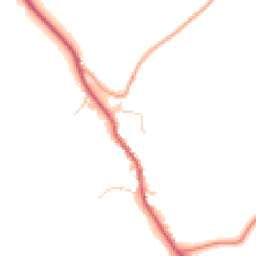 Daytime road noise heatmap for MK16 8NB