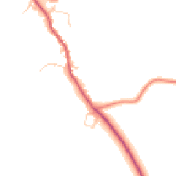 Daytime road noise heatmap for MK16 8NQ