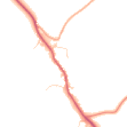 Daytime road noise heatmap for MK16 8NS