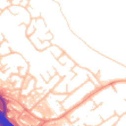 Daytime road noise heatmap for MK16 8PG