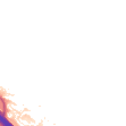 Night-time road noise heatmap for MK16 8PG