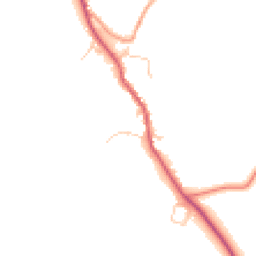 Daytime road noise heatmap for MK16 8UA