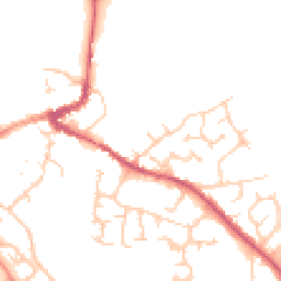 Daytime road noise heatmap for MK16 9AG