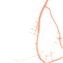 Daytime road noise heatmap for MK16 9FS