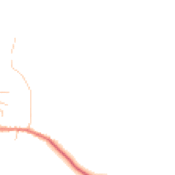 Daytime road noise heatmap for MK16 9HL