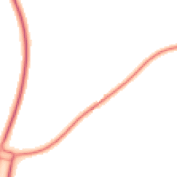 Night-time road noise heatmap for MK16 9JF