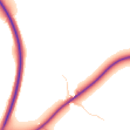 Daytime road noise heatmap for MK16 9JG