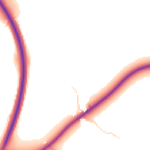 Daytime road noise heatmap for MK16 9JG