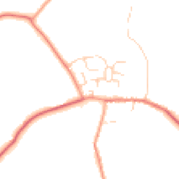 Daytime road noise heatmap for MK16 9LG