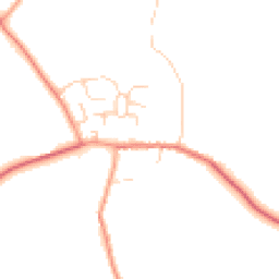 Daytime road noise heatmap for MK16 9LH