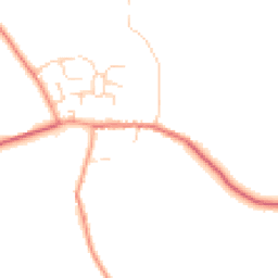 Daytime road noise heatmap for MK16 9LJ