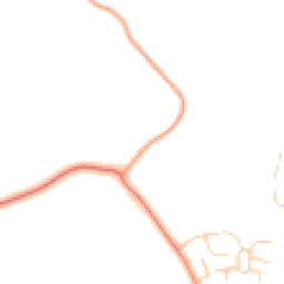 Daytime road noise heatmap for MK16 9LT