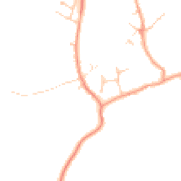 Daytime road noise heatmap for MK16 9NB