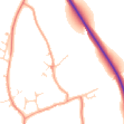 Daytime road noise heatmap for MK16 9PG