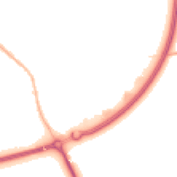 Night-time road noise heatmap for MK16 9PS