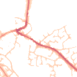 Daytime road noise heatmap for MK16 9PT