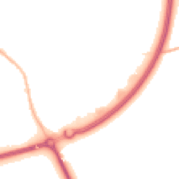 Night-time road noise heatmap for MK16 9QS
