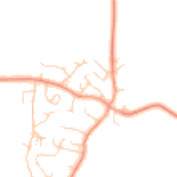 Daytime road noise heatmap for MK17 0AF
