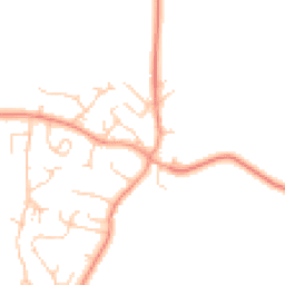 Daytime road noise heatmap for MK17 0AG