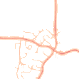 Daytime road noise heatmap for MK17 0AH