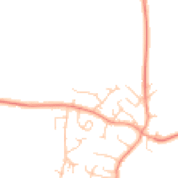 Daytime road noise heatmap for MK17 0AR