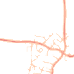 Daytime road noise heatmap for MK17 0AS