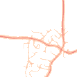 Daytime road noise heatmap for MK17 0AW