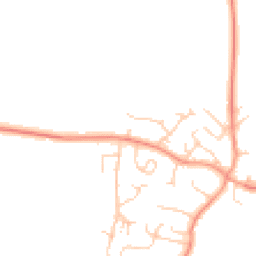 Daytime road noise heatmap for MK17 0AY