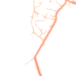 Daytime road noise heatmap for MK17 0BX