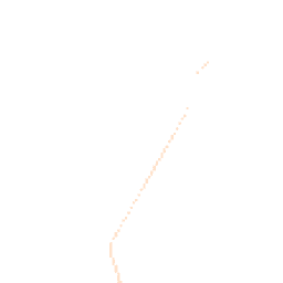Night-time road noise heatmap for MK17 0DB