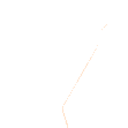 Night-time road noise heatmap for MK17 0DE