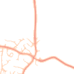 Daytime road noise heatmap for MK17 0DH