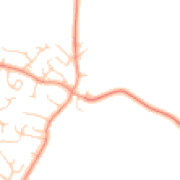 Daytime road noise heatmap for MK17 0DR