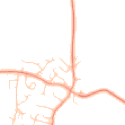 Daytime road noise heatmap for MK17 0DS