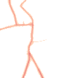 Daytime road noise heatmap for MK17 0EL