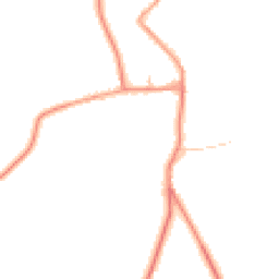 Daytime road noise heatmap for MK17 0EN