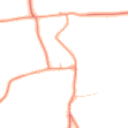 Daytime road noise heatmap for MK17 0ES