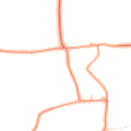 Daytime road noise heatmap for MK17 0EU