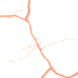 Daytime road noise heatmap for MK17 0FE