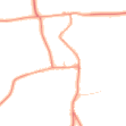 Daytime road noise heatmap for MK17 0FG