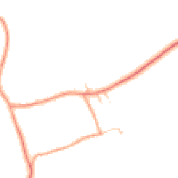 Daytime road noise heatmap for MK17 0FJ