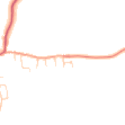 Daytime road noise heatmap for MK17 0FN